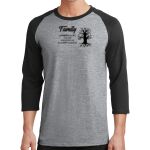 Core Blend 3/4 Sleeve Raglan Tee Thumbnail