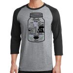Core Blend 3/4 Sleeve Raglan Tee Thumbnail