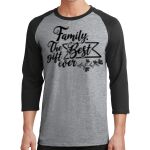 Core Blend 3/4 Sleeve Raglan Tee Thumbnail