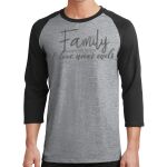 Core Blend 3/4 Sleeve Raglan Tee Thumbnail
