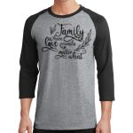 Core Blend 3/4 Sleeve Raglan Tee Thumbnail