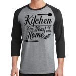 Core Blend 3/4 Sleeve Raglan Tee Thumbnail