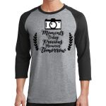 Core Blend 3/4 Sleeve Raglan Tee Thumbnail