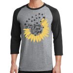 Core Blend 3/4 Sleeve Raglan Tee Thumbnail