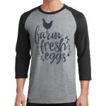 Core Blend 3/4 Sleeve Raglan Tee Thumbnail