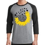 Core Blend 3/4 Sleeve Raglan Tee Thumbnail