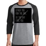 Core Blend 3/4 Sleeve Raglan Tee Thumbnail