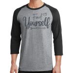 Core Blend 3/4 Sleeve Raglan Tee Thumbnail
