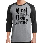 Core Blend 3/4 Sleeve Raglan Tee Thumbnail