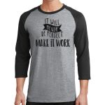 Core Blend 3/4 Sleeve Raglan Tee Thumbnail