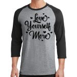 Core Blend 3/4 Sleeve Raglan Tee Thumbnail