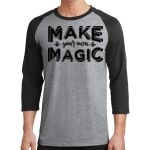 Core Blend 3/4 Sleeve Raglan Tee Thumbnail