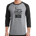 Core Blend 3/4 Sleeve Raglan Tee Thumbnail