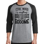 Core Blend 3/4 Sleeve Raglan Tee Thumbnail