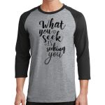 Core Blend 3/4 Sleeve Raglan Tee Thumbnail