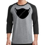 Core Blend 3/4 Sleeve Raglan Tee Thumbnail