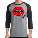 Core Blend 3/4 Sleeve Raglan Tee Thumbnail