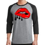 Core Blend 3/4 Sleeve Raglan Tee Thumbnail