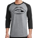 Core Blend 3/4 Sleeve Raglan Tee Thumbnail