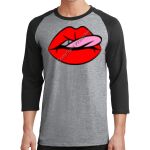 Core Blend 3/4 Sleeve Raglan Tee Thumbnail