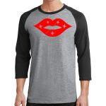 Core Blend 3/4 Sleeve Raglan Tee Thumbnail