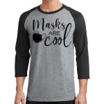 Core Blend 3/4 Sleeve Raglan Tee Thumbnail