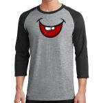 Core Blend 3/4 Sleeve Raglan Tee Thumbnail