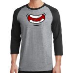 Core Blend 3/4 Sleeve Raglan Tee Thumbnail