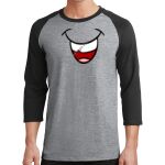 Core Blend 3/4 Sleeve Raglan Tee Thumbnail