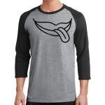 Core Blend 3/4 Sleeve Raglan Tee Thumbnail