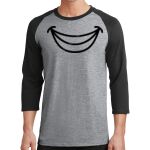 Core Blend 3/4 Sleeve Raglan Tee Thumbnail