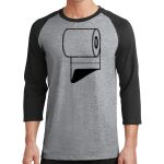 Core Blend 3/4 Sleeve Raglan Tee Thumbnail