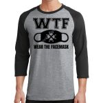 Core Blend 3/4 Sleeve Raglan Tee Thumbnail