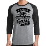 Core Blend 3/4 Sleeve Raglan Tee Thumbnail