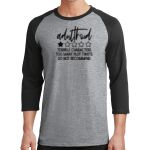 Core Blend 3/4 Sleeve Raglan Tee Thumbnail