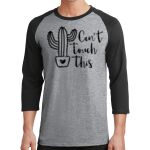 Core Blend 3/4 Sleeve Raglan Tee Thumbnail