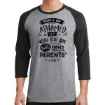 Core Blend 3/4 Sleeve Raglan Tee Thumbnail