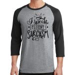 Core Blend 3/4 Sleeve Raglan Tee Thumbnail