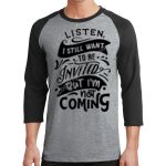 Core Blend 3/4 Sleeve Raglan Tee Thumbnail