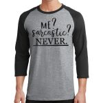 Core Blend 3/4 Sleeve Raglan Tee Thumbnail