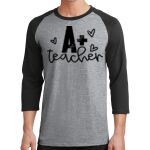 Core Blend 3/4 Sleeve Raglan Tee Thumbnail