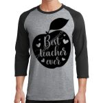 Core Blend 3/4 Sleeve Raglan Tee Thumbnail