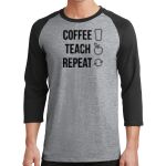 Core Blend 3/4 Sleeve Raglan Tee Thumbnail