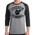 Core Blend 3/4 Sleeve Raglan Tee Thumbnail