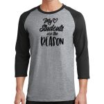 Core Blend 3/4 Sleeve Raglan Tee Thumbnail