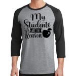 Core Blend 3/4 Sleeve Raglan Tee Thumbnail