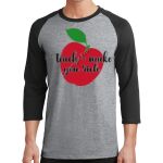 Core Blend 3/4 Sleeve Raglan Tee Thumbnail