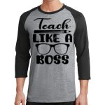 Core Blend 3/4 Sleeve Raglan Tee Thumbnail