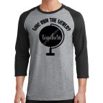 Core Blend 3/4 Sleeve Raglan Tee Thumbnail