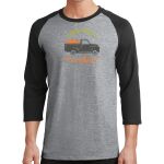 Core Blend 3/4 Sleeve Raglan Tee Thumbnail